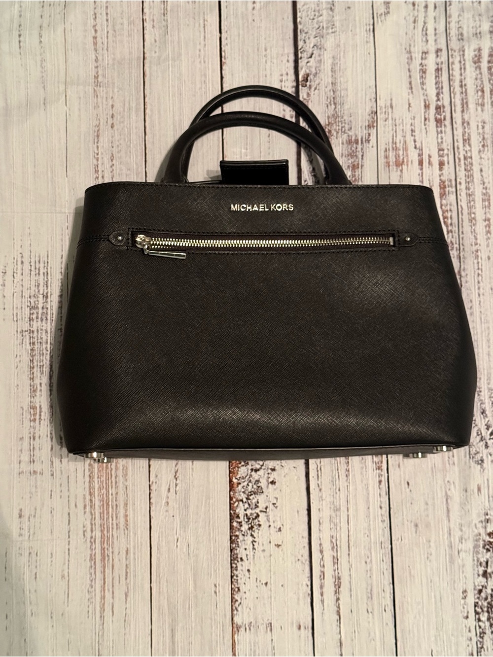 Pre-loved | Michael Kors Black Saffiano Leather Tote